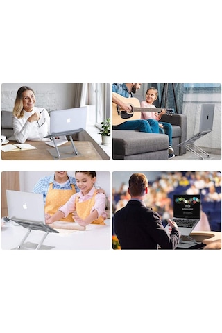 Idock N30 Alüminyum Ergonomik Tam Ayarlı Laptop Bilgisayar Standı