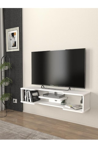 Perry Tv Sehpası Beyaz 120 Cm Diğer