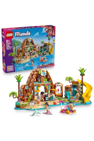 LEGO® Friends Aile Tatil Köyü 42673 - 8 Yaş ve Üzeri Çocuklar için Deniz Hayvanları İçeren Yaratıcı Oyuncak Yapım Seti (1140)