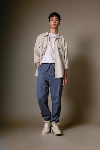 DeFacto Jogger Gabardin Pantolon Regular Beli Bağcıklı Cepli Lastikli Paça B7493AX24SPIN260