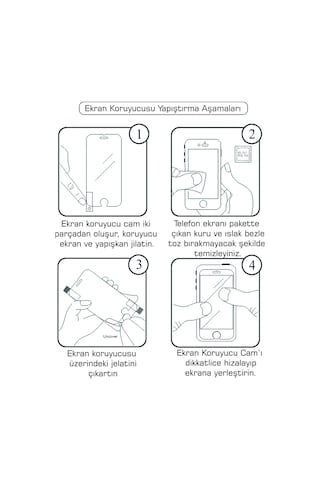 İphone 14 Pro Şeffaf Kırılmaz Ekran Koruyucu 2'li Paket Ultra İnce, Anti Çizik&darbeye Dayanıklı