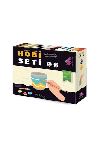 Hobi Seti Alçı Boyama Tekli 5+ Yaş 1 Oyuncu