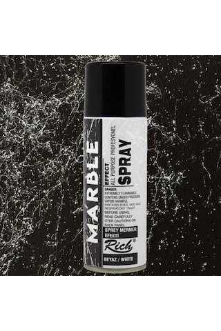 Rich 11370 Beyaz Mermer Efekti Sprey 200 Ml