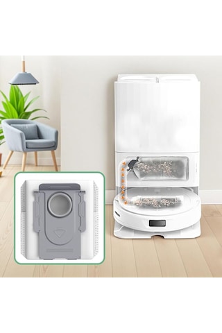Robotfix Roborock Qrevo S / Uyumlu Yedek Toz Çöp Torbası Yedek Parça Seti-2 Adet Robotfix Roborock Qrevo S / Uyumlu Yedek Toz Çöp Torbası Yedek Parça Seti-2 Adet