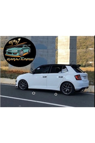 Skoda Fabia Marşpiyel Sağ Sol Takım Fiberglass Boyasız