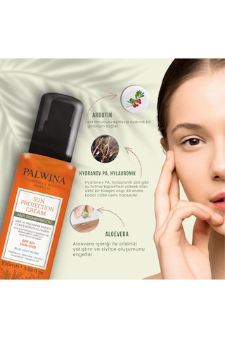 Palwına Güneş Kremi Pigmentation & Yoğun Leke Karşıtı Spf 50+ Güneş Koruyucu Krem