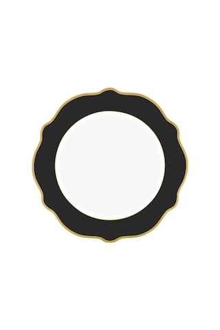 The Mia Jaswely Yemek Seti Siyah 24 Parça