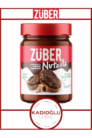 Züber Nutzilla Fındık Kreması Kakaolu 315 Gr
