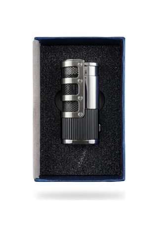Özel Sınırlı Üretim Lüks Premium Metal Gövdeli Puro Çakmağı Ve Puro Delicisi-özel Çakmak Kutusu