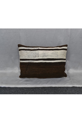 Zehra Abla Halı Yeni El Dokuma Dekoratif Kilim Kırlent Yastık Kılıfı 6700 Çok Renkli