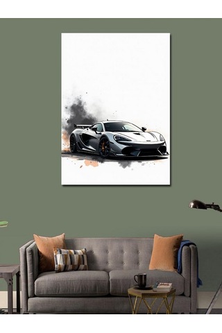Kanvas Tablo Hızın Beyaz Cenneti 70cmx100cm