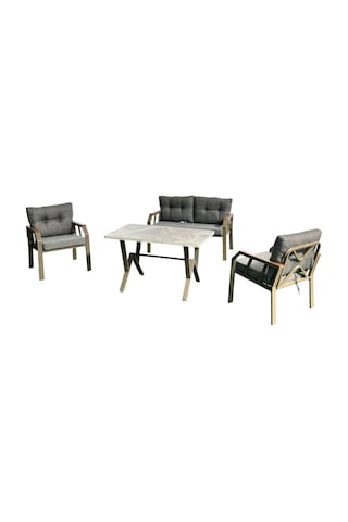 Tu Tienda Nergiz Model Bal Köpüğü Metal Renk- 2 1 1 Masa Bahçe Balkon Mobilyası,kazayağı Sb K.kazayağı