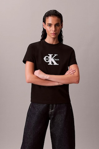 Calvin Klein Kadın Tişört-lv047e819g Siyah