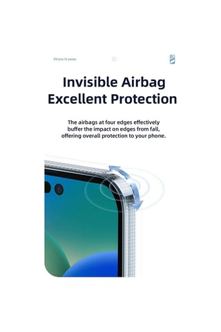 Rock Apple Uyumlu iPhone 14 Kılıf Magsafe - Şeffaf Şeffaf