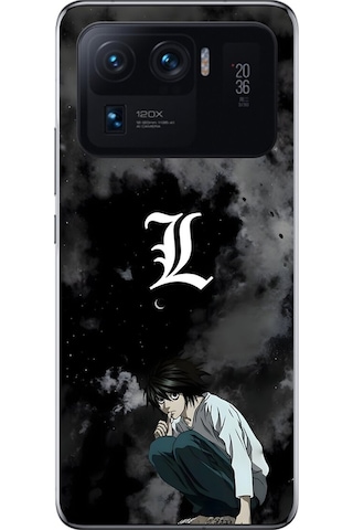 Xiaomi Mi 11 Pro Uyumlu Şeffaf Kılıf Death Note 2 Tasarımlı