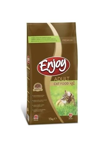 Enjoy Cat Food Tavuklu Yetişkin Kedi Maması 15 KG
