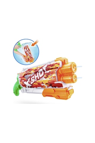 X-shot Su Tabancası - Hızlı Doldurma Fonksiyonlu - Turuncu