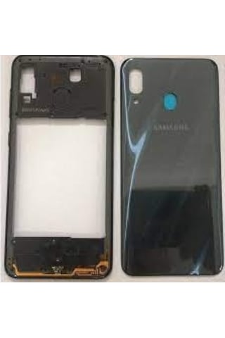 Samsung Galaxy A20 2019 Kasa Kapak - Yan Tuşlar Dahil Sm-A205F