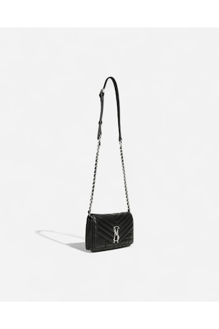 Steve Madden Bvoler-q Blk/sıl Kadın Blk/sil Çapraz Çanta Bvoler-q Siyah