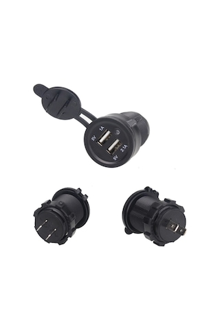 Universal Çift Usb'Li Soket 12-24V / Icca102