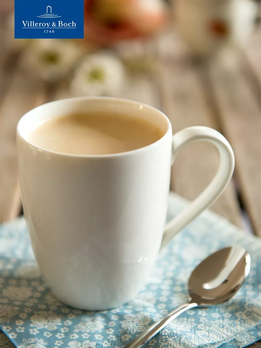 Villeroy & Boch Çay Ve Kahve Kupası 300 Ml, Basic White Vıvo 183862510 Beyaz
