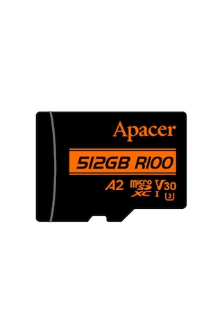 Apacer 512gb R100 Microsd Hafıza Kartı Ap512gmcsx10u8-r