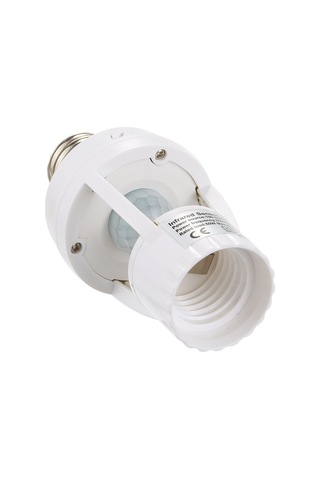 Vkemall E27/b22 Vidalı Kızaklı Entegre Devreli 360 İnsan Algılama Led Lamba Tabanı, Gündüz/gece Otomatik Tanıma, Enerji Tasarruflu, 100-240v