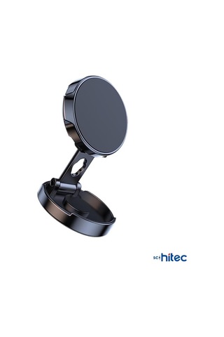 Schitec Katlanabilir Manyetik Araç İçi Telefon Tutucu Siyah
