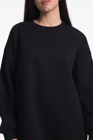 Caya Siyah Kadın Sweatshirt Siyah