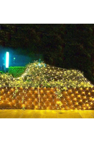 Dekor Ramazan Işıkları Ağ Led Işık Gün Işığı Ağ Led Işık Eklemeli Warm Light Led Işık Örümcek Ağı Işığı
