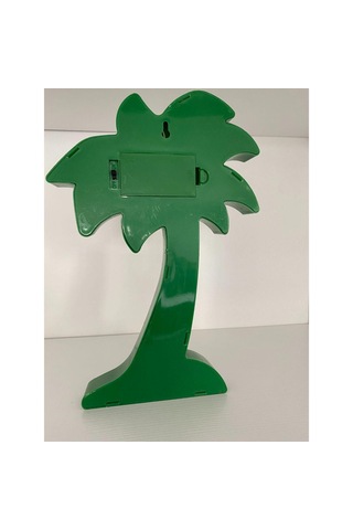 Palmiye Figürlü Led Lamba Yeşil Renk Çok Renkli