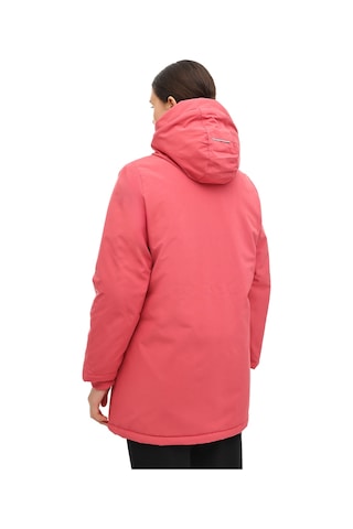 Lumberjack Wl 3nort 5pr Koyu Pembe Kadın Uzun Kaban 000000000102027592 Pembe