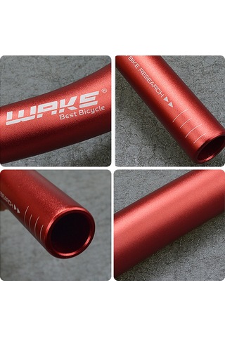 Yunboo Mtb Kolu 780mm Kırmızı - 6061 Alüminyum, 31.8mm Tutucu Çapı, Dayanıklı Ve Güvenli, Dağ Bisikletleri İçin