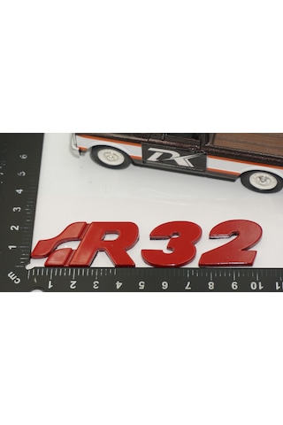 Dk Tuning Volkswagen Golf Polo Kırmızı R32 Mk4 Mk5 Bagaj Yazı Arma Arka Bagaj Arması