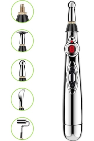 Otomatik Evde Elektronik Akupunktur Kalemi A Gümüş