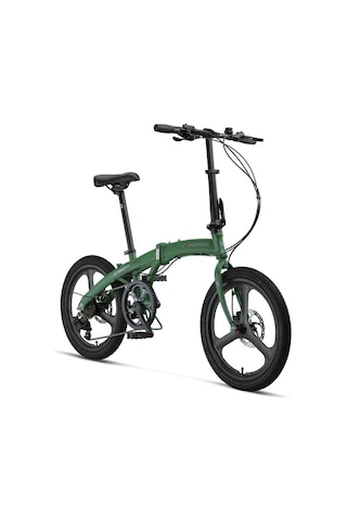 Mosso Marine 20 Jant 12-hyd-7spd Katlanır Bisiklet Mat Race Green Yeşil