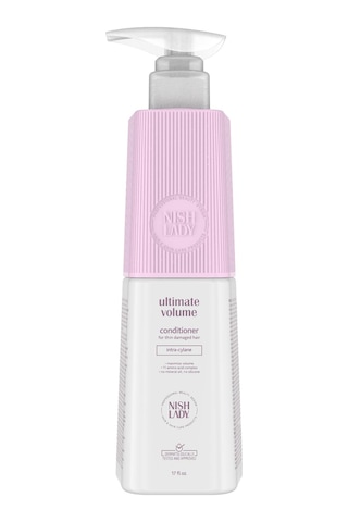 Nish Lady Ultimate Volume Yıpranmış ve Zayıf Saçlar için Onarıcı Saç Kremi 503 ML