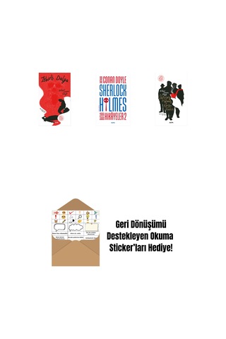 Zehirli Dalga + Sherlock Holmes - Bütün Hikayeler 2 Ciltli + Sherlock Holmes - Korku Vadisi + Okuma Sticker'ları