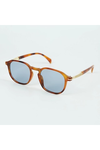Nelson Leopar Unisex Güneş Gözlüğü Kahverengi