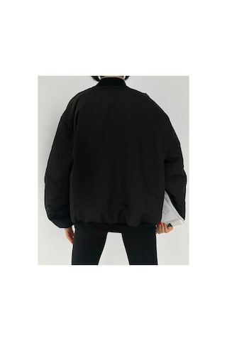 La Querta Siyah Unisex Bomber Su Itici Mont Kahve-bej Kahve-bej