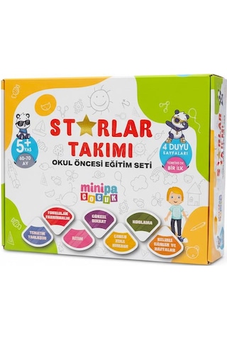 Starlar Takımı Okul Öncesi Eğitim Seti Minipa Çocuk