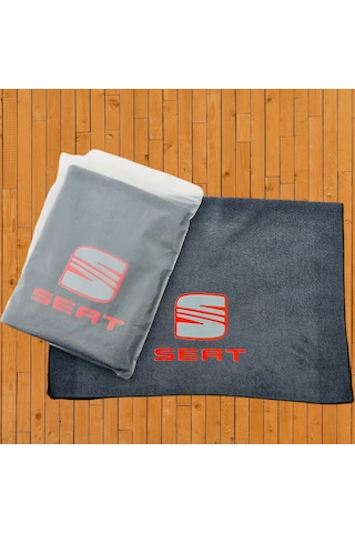 Mikrofiber Oto Kurulama Yıkama Havlusu 50x70 Araba Logolu Bez 18