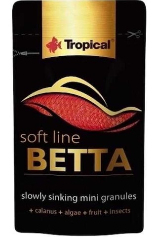 Tropical Soft Line Betta Balık Yemi 5 Gram Tropical Soft Line Betta Balık Yemi 5 Gram
