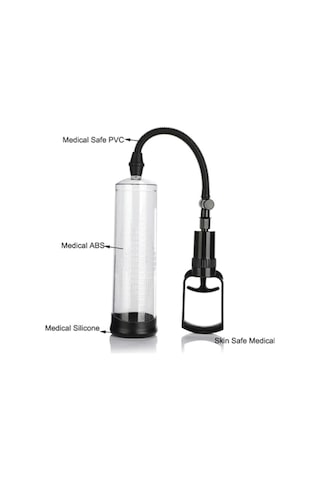 Hızlı Express Xl Pump 22 Cm Penis Vakum Pompası Emiş Gücü Yüksek Penis Pompası