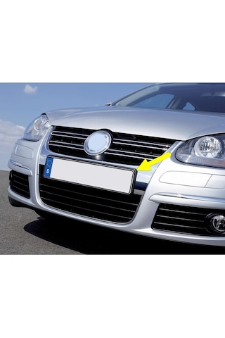 Vw Jetta 2006-2011 Ön Tampon Panjur Üstü Plakalık 1k0807285b
