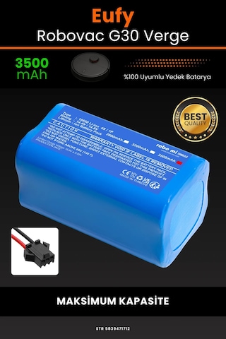 Eufy Robovac G30 Verge 3500mah Robot Süpürge Bataryası