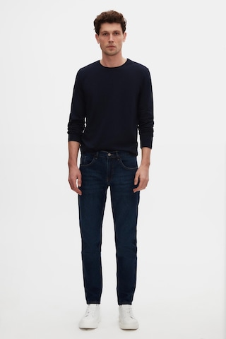 Ds Damat Comfort Fit Lacivert Düz Jean Kot Beş Cepli Yıkamalı Denim Pantolon 3hcj3ort00103 101