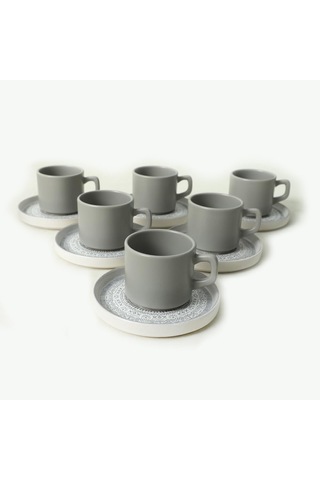 Stone Stackable Çay Takımı 12 Parça 6 Kişilik 21426 Çok Renkli