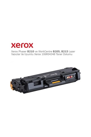 Inkwell Xerox 106R04349 B215 Uyumlu Chipli Toner