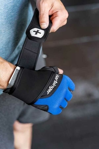 Harbinger Training Grip Ww 2.0 Mavi Ağırlık Eldiveni Siyah